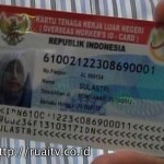 Kartu tenaga kerja , TKI , paspor
