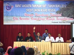 FOTO PENCAPAIAN PROGRAM KERJA CU MUARE PESISIR TB 2012