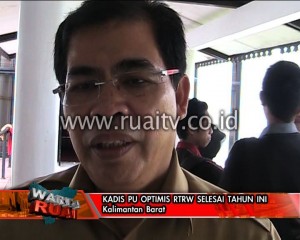 Kadis PU Optimis RTRW Selesai tahun ini