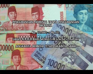 Masyarakat belum ketahui redenominasi