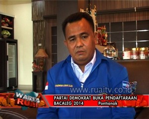 PARTAI DEMOKRAT BUKA PENDAFTARAN CALEG 2014