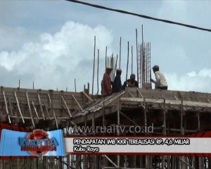 Pendapatan IMB KKR Terealisasi rp 4,6 miliyar