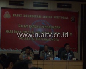 Polresta - panitia cap gomeh 2013 gelar rakor