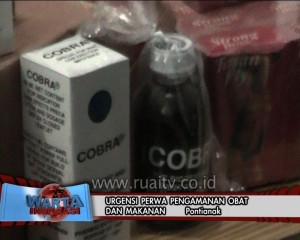 Uregensi Perwa pengamanan obat dan makanan