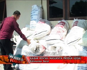 kalbar rentan masuknya produk ilegal