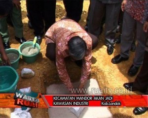 KECAMATAN MANDOR AKAN JADi KAWASAN IDUSTRI