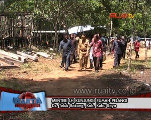 MENTERI LINGKUNGAN HIDUP KUNJUNGI RUMAH PELANGI