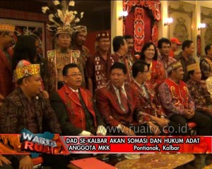 DAD SE-KALBAR AKAN SOMASI DAN HUKUM ADAT ANGGOTA MKK