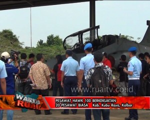 PESAWAT HAWK 100 BERKEKUATAN 20 PESAWAT BIASA