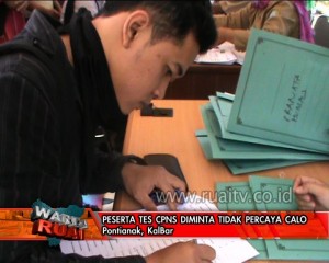 PESERTA TES CPNS DIMINTA #A65DC