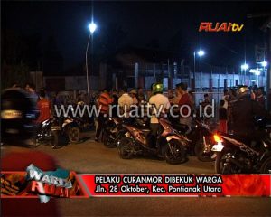 PELAKU CURANMOR DIBEKUK WARGA
