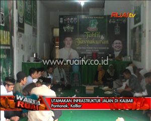 UTAMAKAN INFRASTRUKTUR JALAN DI KALBAR