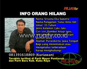 INFO ORANG HILANG 1