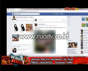 JANGAN PERCYAIN INFORMASI TAK JELAS TERKAIT LAKA LANTAS