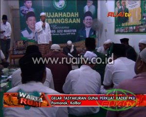 GELAR TASYAKURAN GUNA PERKUAT KADER PKB