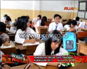 PEMERITAH BELUM SIAP TERAPKAN KURIKULUM 2013