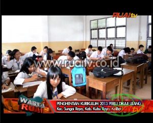 PENGHENTIAN KURIKULUM PERLU DIKAJI ULANG