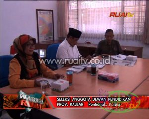 SELEKSI ANGGOTA DEWAN PENDIDIKAN PROV
