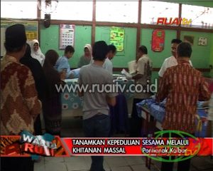 TANAMKAN KEPEDULIAN SESAMA MELALUI KHITANAN MASSA