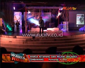 WARGA KETAPANG DAN MELAWI DEKLARASI TEMBAWANG