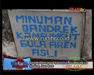 BANDREK MINUMAN TRADISIONAL ASLI INDONESI