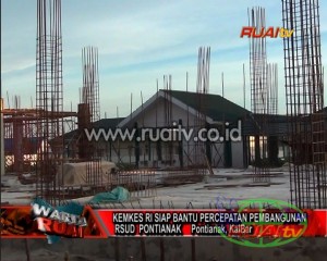KEMENKES RI SIAP BANTU PERCEPATAN PEMBANGUNAN RSUD KOTA PONTIANAK