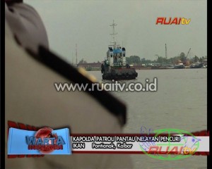 KAPOLDA PATROLI PANTAU NELAYAN PENCURI IKAN