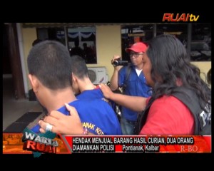 HENDAK MENJUAL BARANG HASIL CURIAN, DUA ORANG DIAMANKAN POLISI_17