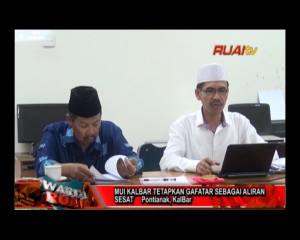 MUI KALBAR TETAPKAN GAFATAR SEBAGAI ALIRAN SESAT_10