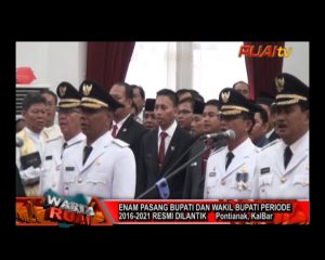 ENAM PASANG BUPATI DAN WAKIL BUPATI PERIODE 2016 2021 RESMI DILANTIK_10