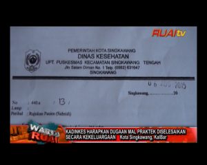 KADINKES HARAPKAN DUGAAN MALPRAKTEK DISELESAIKAN SECARA KEKELUARGAAN_10