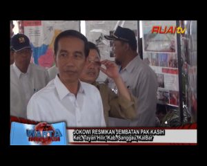 JOKOWI RESMIKAN JEMBATAN PAK KASIH_110