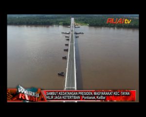 SAMBUT KEDATANGAN PRESIDEN MASYARAKAT KEC. TAYAN HILIR JAGA KETERTIBAN_10