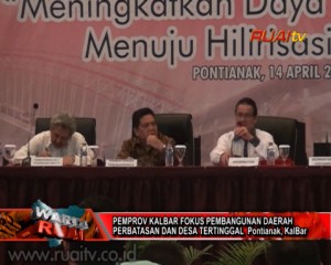 PEMPROV KALBAR FOKUS PEMBANGUNAN DAERAH_101
