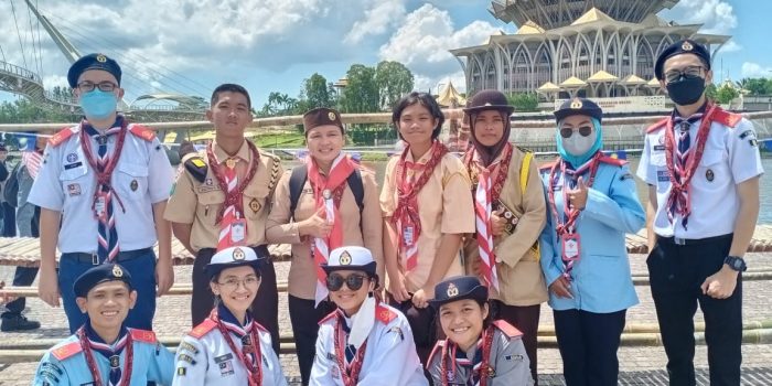 pramuka pontianak di sarawak
