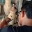 tempayan kayu ukiran