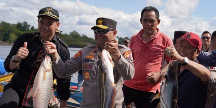 Kapolda panen raya ikan