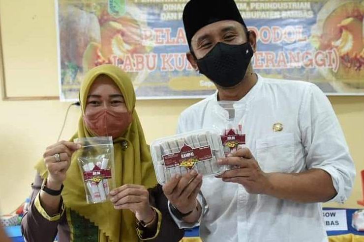 Wabup Sambas Ingin Dodol Labu Kuning Tembus Pasar Dunia