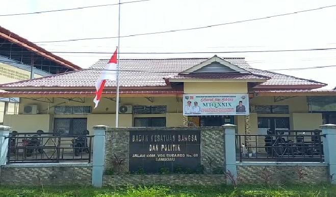 Kantor Badan Kesbangpol Sanggau. Foto: DOK/ruai.tv
