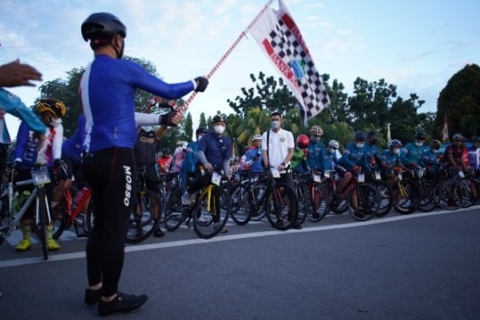 250 Pesepada Susuri Jalanan Kota Pontianak