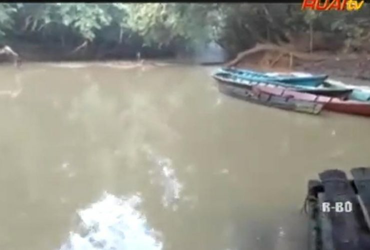 Sungai Seberuang di Kapuas Hulu keruh_ruai.tv