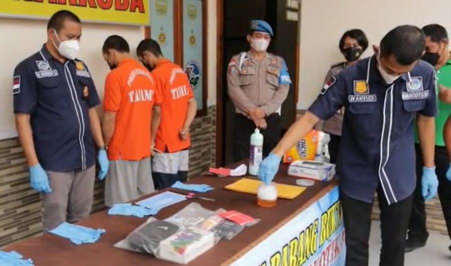Polres Bengkayang Musnahkan Sabu Hasil Ops Pekat