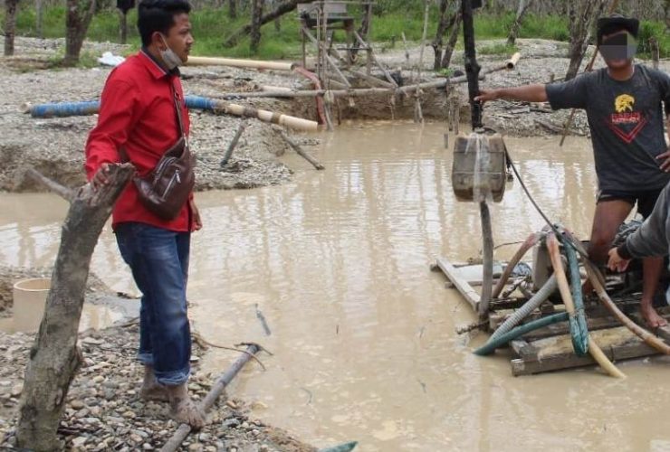 2 pekerja peti ditangkap di nanga pinoh