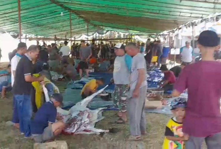 cara berkurban Desa Kinjil Pesisir