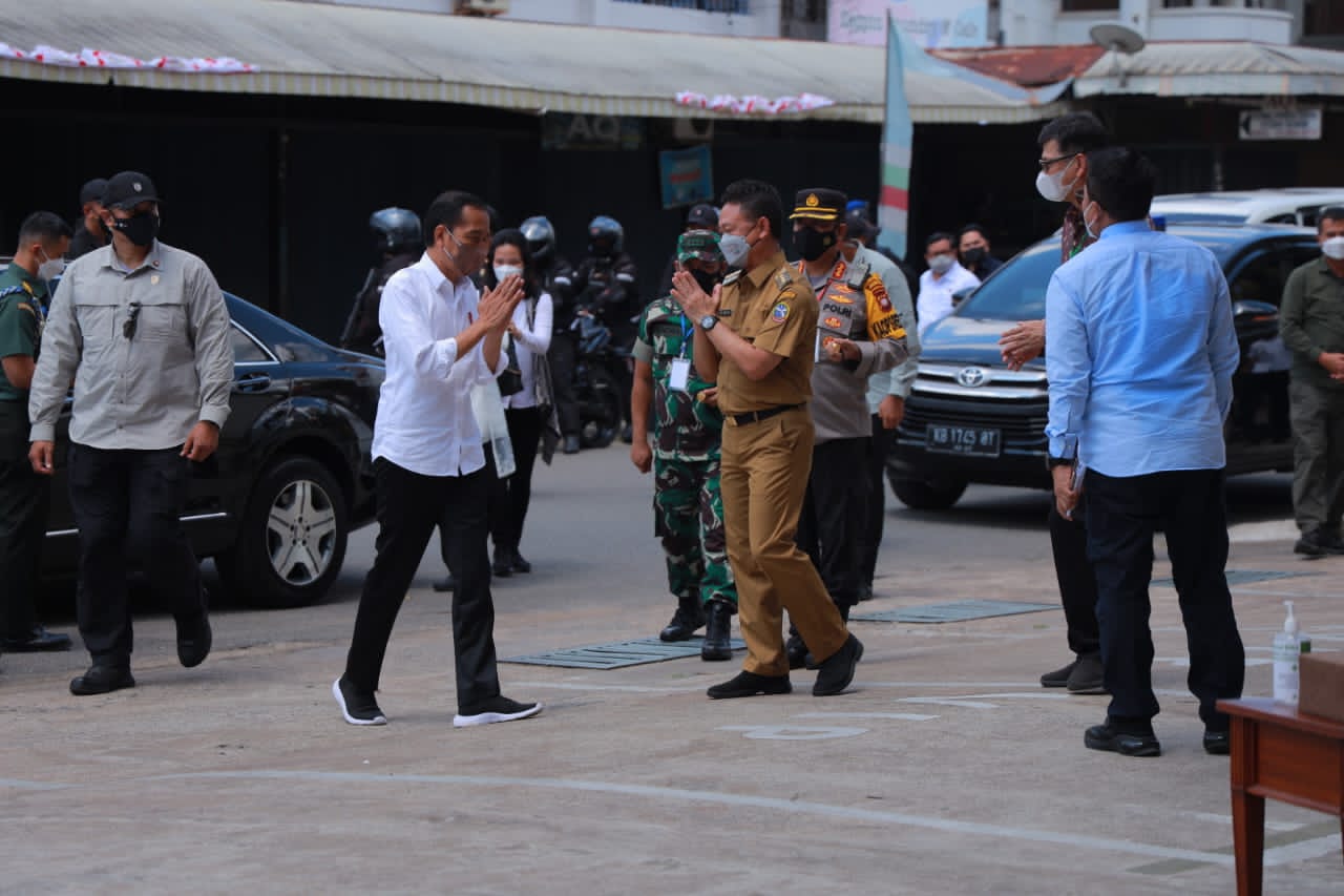 Jokowi di Pontianak
