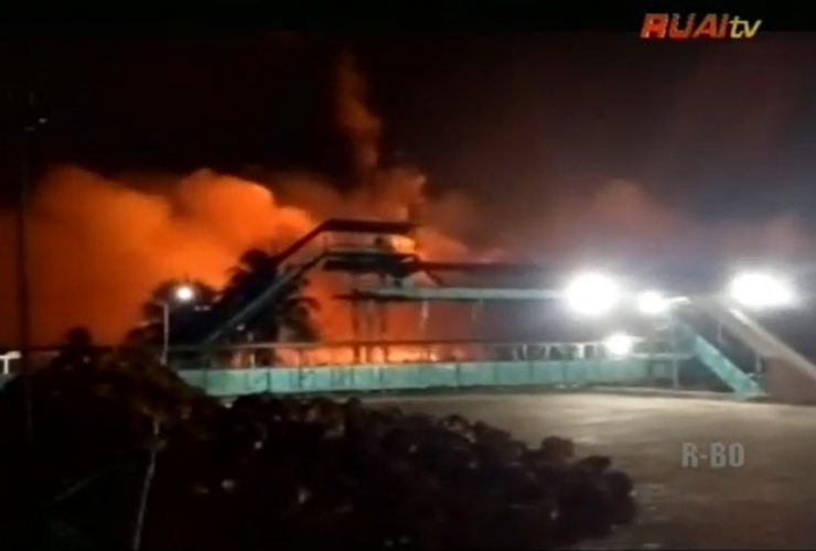 tankos terbakar