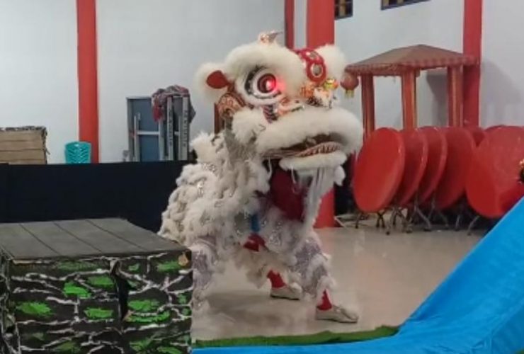 atraksi barongsai