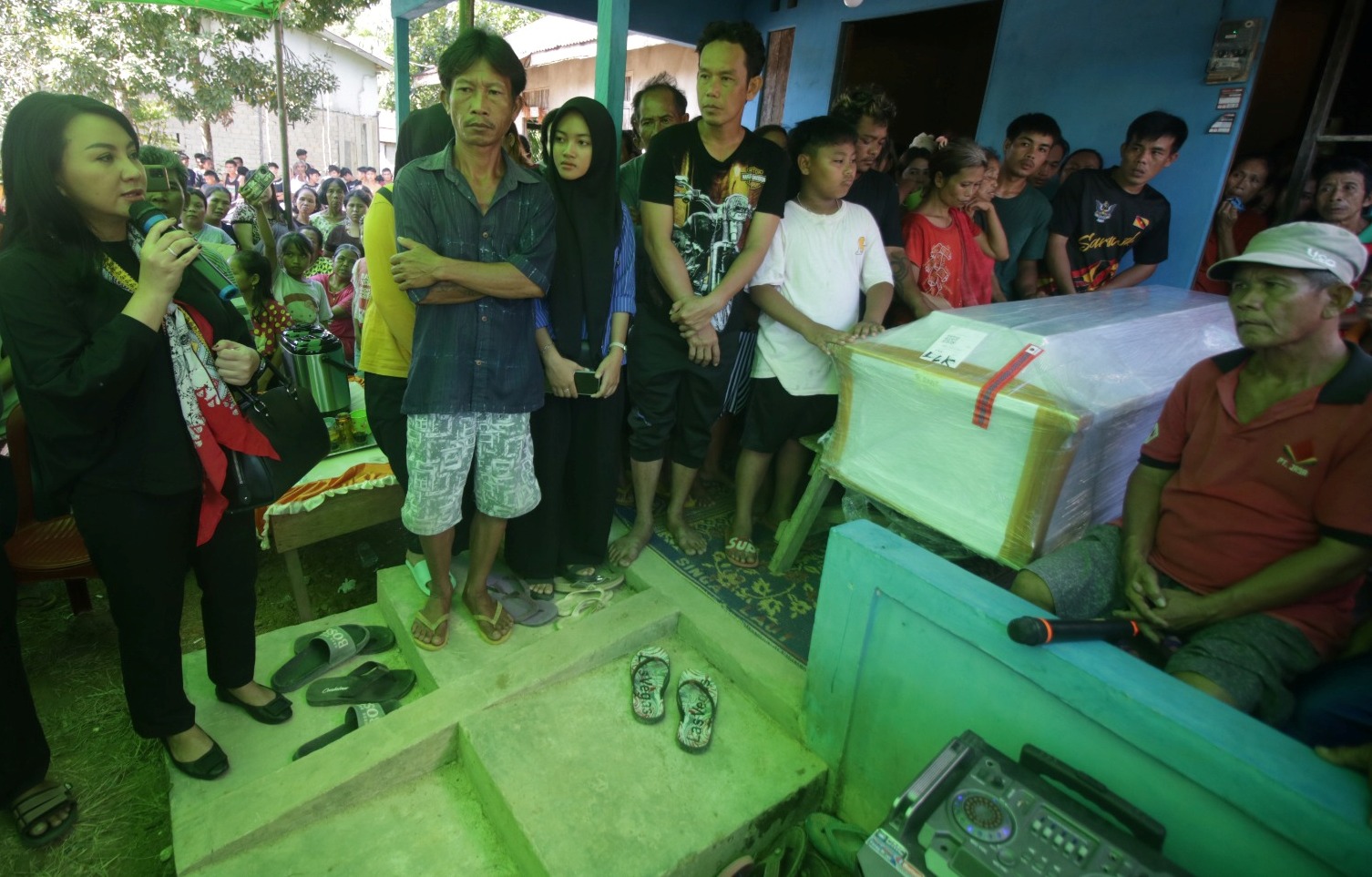 warga landak terbunuh