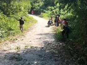 jalan tanah di