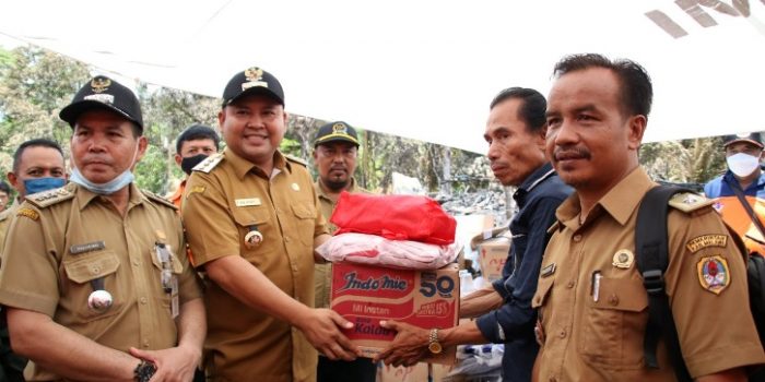 Rumah betang terbakar 